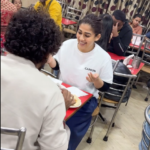 Actress Nayanthara surprises fans by queuing for 30 minutes at Delhi’s Kake Da Hotel on her birthday, enjoying a simple meal in an unassuming style