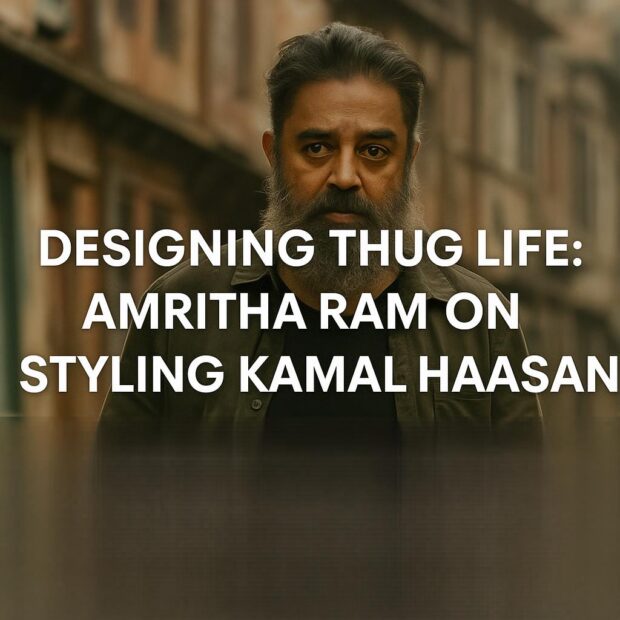 Kamal Haasan in Thug Life styled by Amritha Ram