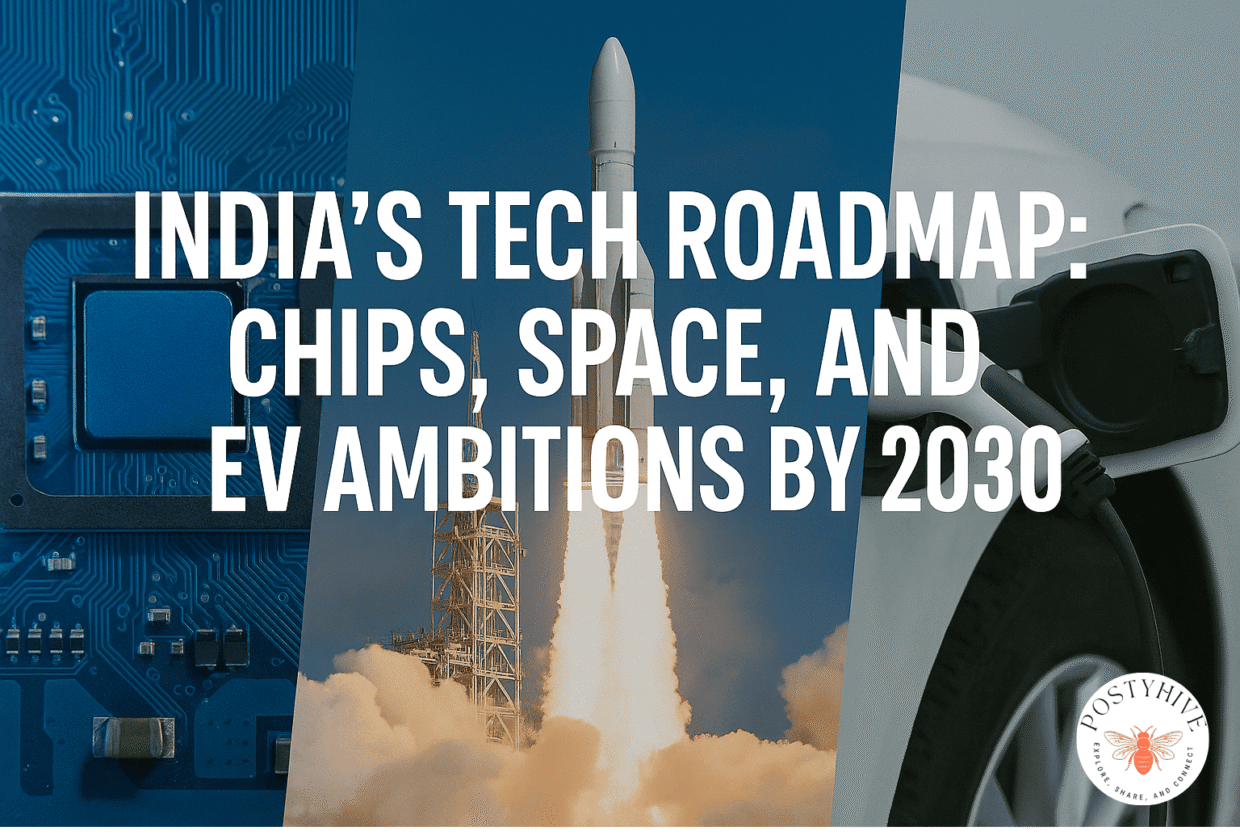 India’s Tech Roadmap- Chips, Space, and EV Ambitions by 2030