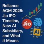 Reliance AGM 2025- Jio IPO Timeline, New AI Subsidiary, and What It Means.
