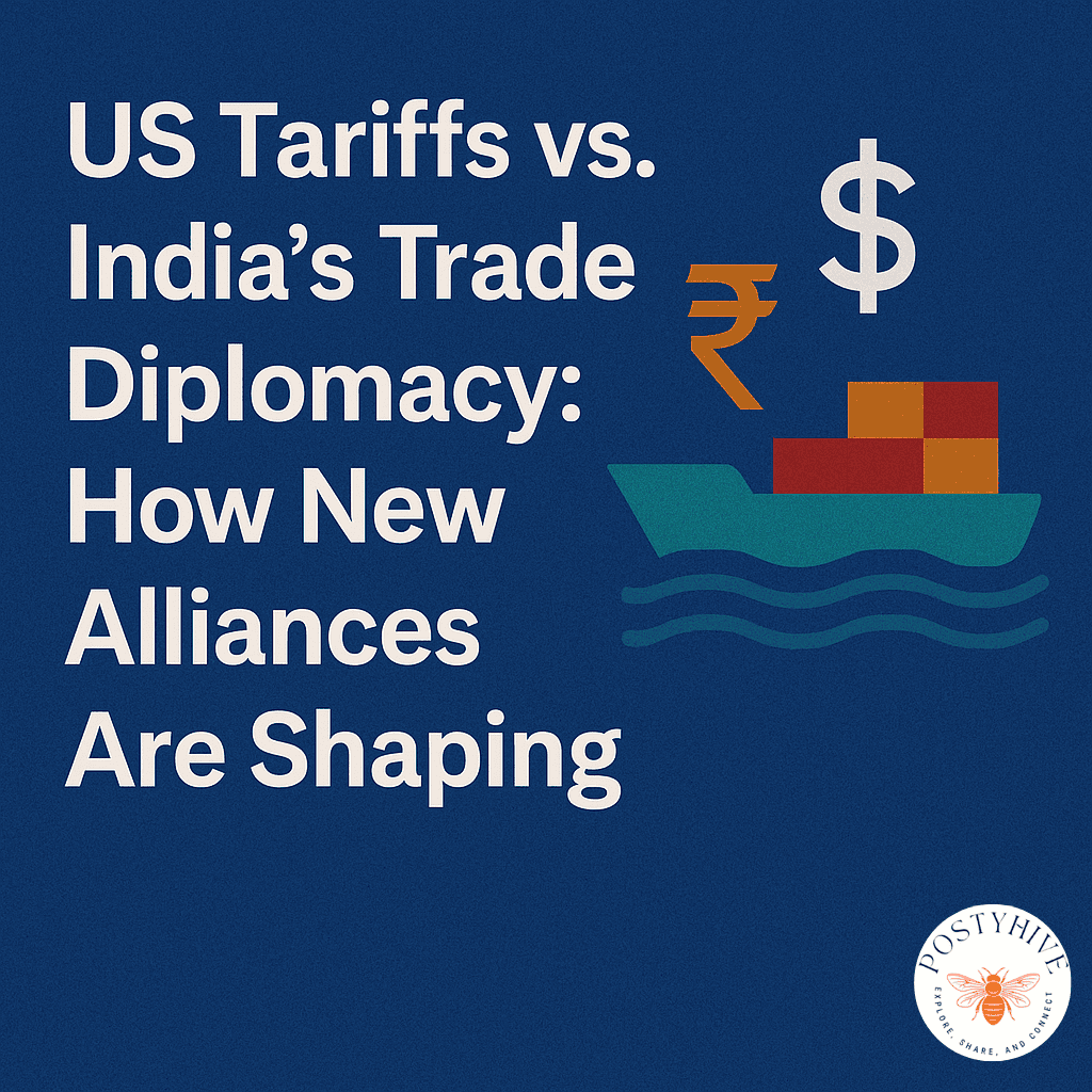 US Tariffs vs. India’s Trade Diplomacy- How New Alliances Are Shaping